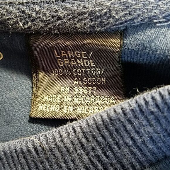 ST. JOHN'S BAY Suede Crewneck Shirt - Picture 6 of 6